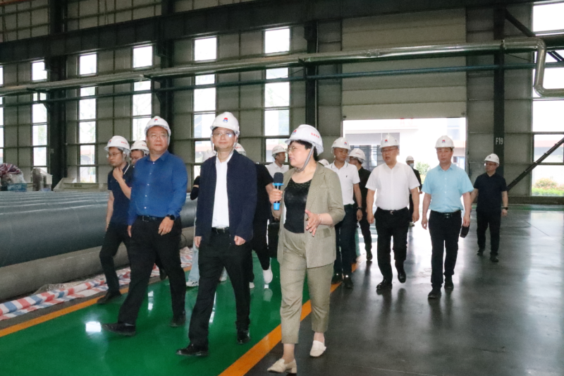 贵阳市政协副主席、清镇市委书记付涛一行到明泰铝业考察
